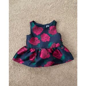 🔆 12-18 M Janie and Jack Floral Top